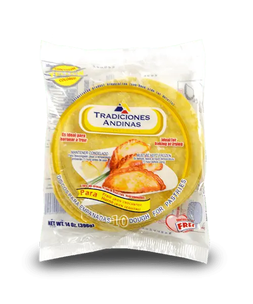 Discos de Empanadas Amarillos 14oz