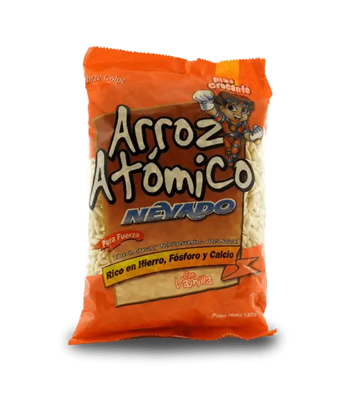Arrocito atómico Nevado con Vitamina