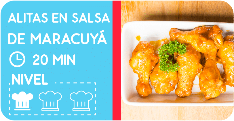 Alitas en salsa de maracuyá | JP Trading & Global Imports LLC