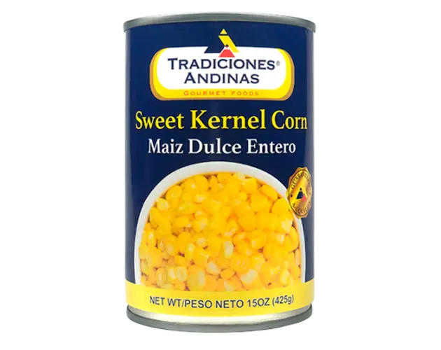Maíz dulce entero