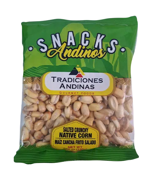 Salted crunchy native corn